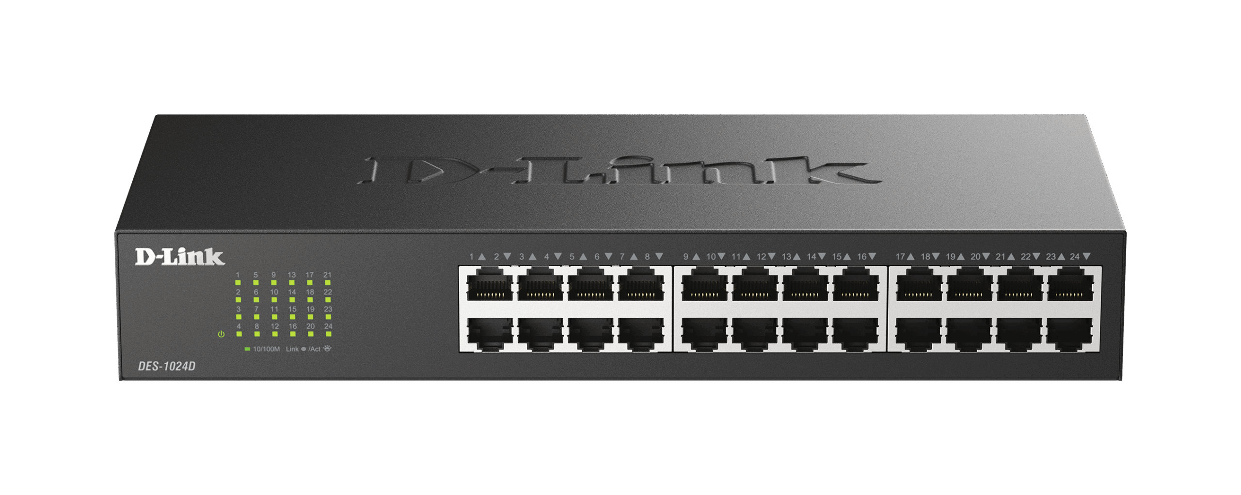 D-Link DES-1024D 24-Port 10/100 Fast Ethernet Unmanaged Switch