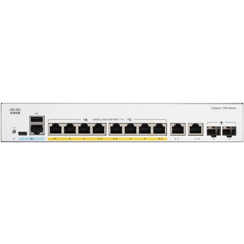 Cisco Catalyst 1300 Series Switch C1300-8P-E-2G