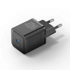 Vention 1-Port USB-C GaN Charger (20W) UK-Plug Black (FEPB0-UK)