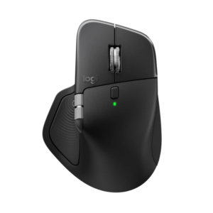 Logitech MX Master 4 Wireless and Bluetooth Rechargeable Mouse - Graphite