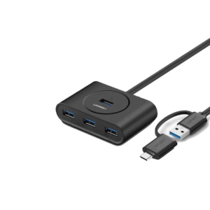 UGREEN USB 3.0 Hub with USB-C Port 1m (Black)