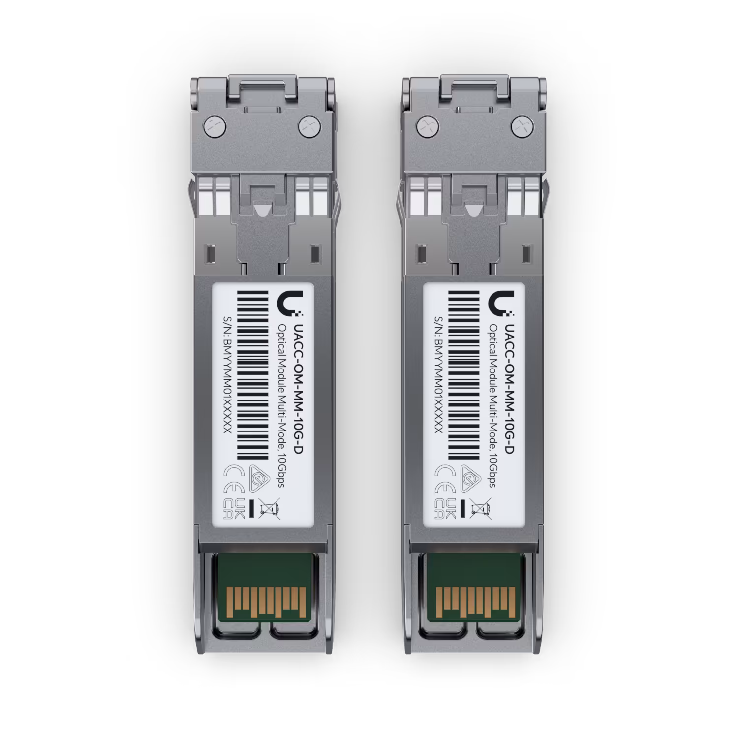 Ubiquiti Multi-Mode Transceiver Module 10Gbps, 850nm, 2-Pack (UACC-OM-MM-10G-D-2