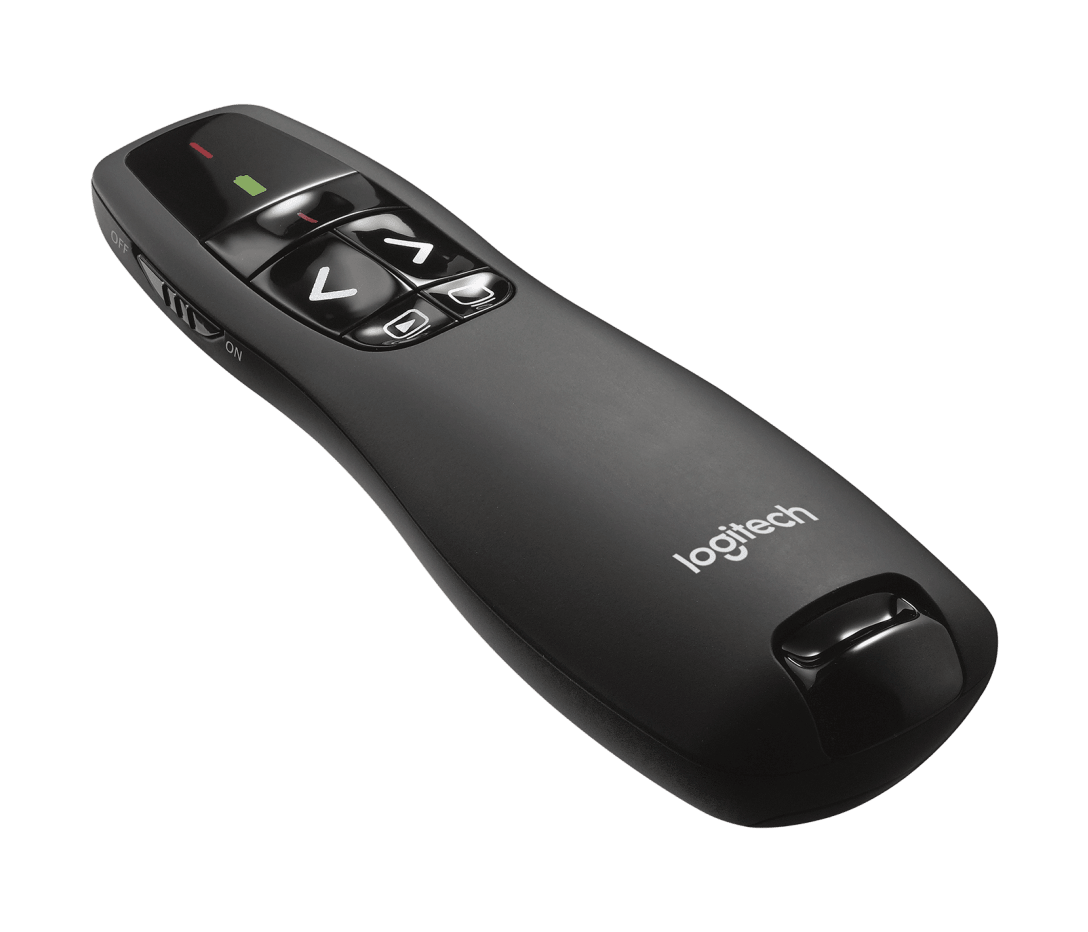 Logitech R400 Wireless Presenter - Black