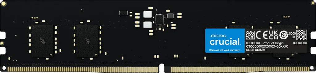 16GB DDR5 DESKTOP 5600 Crucial