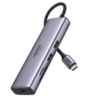 " UGREEN 7 in 1 Multifunction Adapter, USB-C to USB3.0 ( 2 Port) + 4K HDMI + RJ45 + SD&TF Card Reader + PD port Converter "