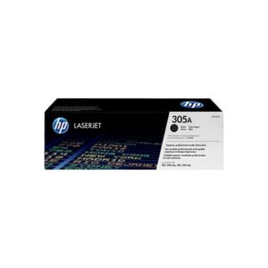 HP 305A Black Original LaserJet Toner Cartridge (CE410A)