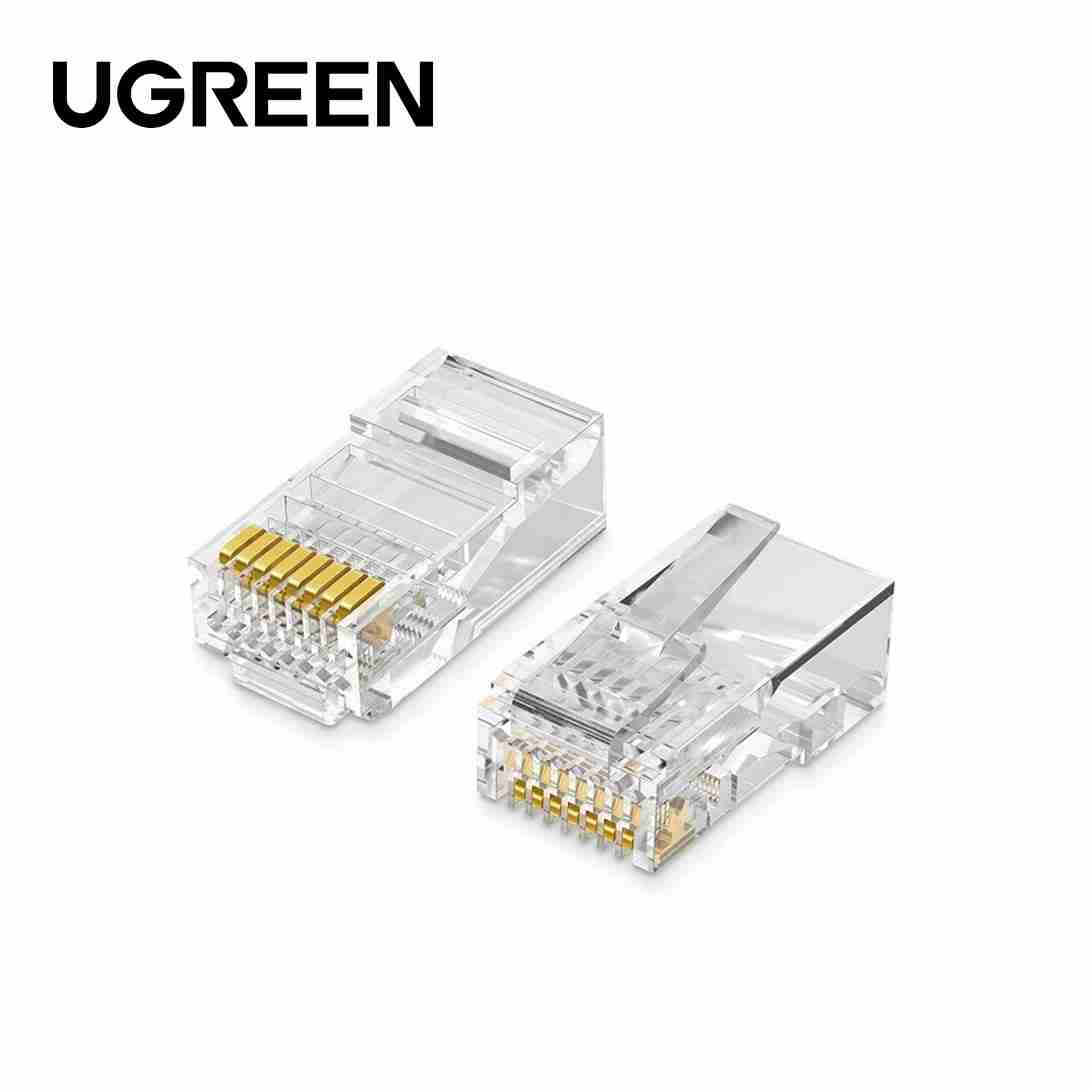 UGREEN Cat 6 Unshielded RJ45 Modular Plugs 100-Pack