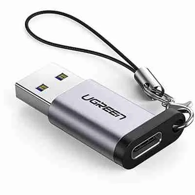 UGREEN USB-A 3.0 to USB-C Adapter (Gray)