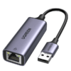 UGREEN USB to RJ45 Ethernet Adapter Aluminum Case (Space Gray)