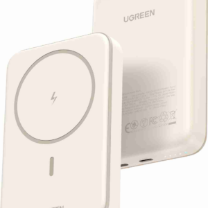 UGREEN 10000mAh Magnetic Wireless Power Bank Beige