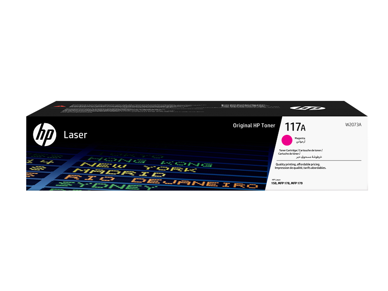 HP 117A Magenta Original Laser Toner Cartridge (W2073A)