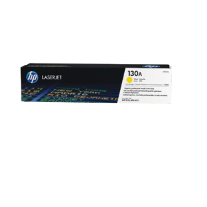 HP 130A Yellow Original LaserJet Toner Cartridge, CF352A