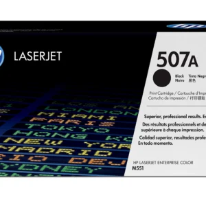 HP 507A Black Original LaserJet Toner Cartridge (CE400A)