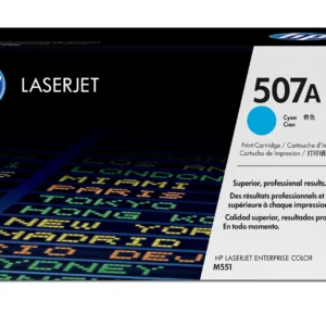 HP 507A Cyan Original LaserJet Toner Cartridge (CE401A)