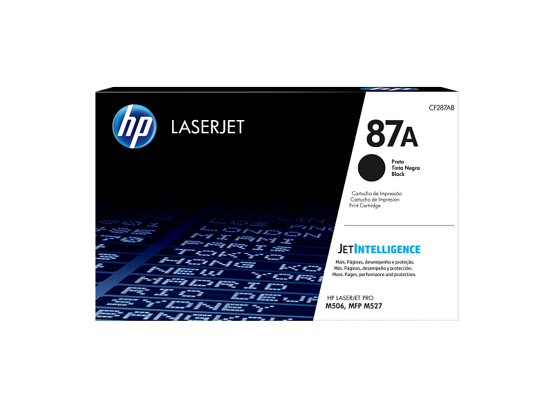 HP 87A Black Original LaserJet Toner Cartridge (CF287A)