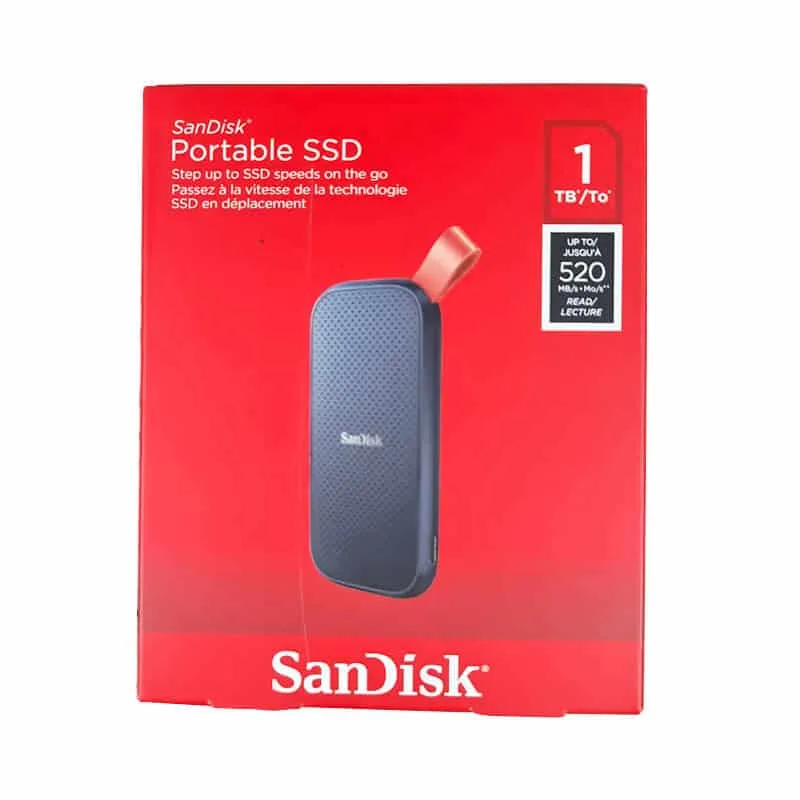 SanDisk E30 Portable SSD 1TB SDSSDE30