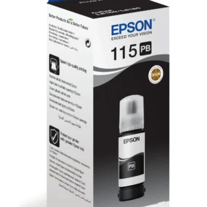 EPSON 115 Photo Black INK CART for L8160 and L8180 - 70ml - C13T07D14A