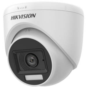 DS-2CE76D0T-LPFS(2.8MM) Hikvision - 2MP Smart Hybrid Light Audio Fixed Turret Camera